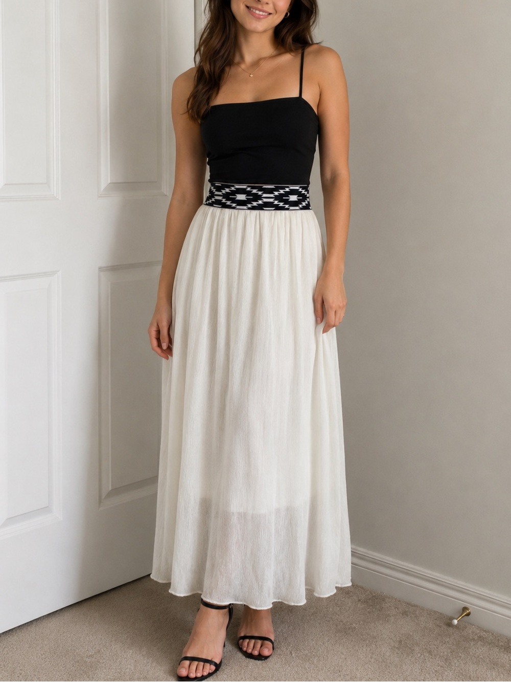 Flowy Midi Skirt